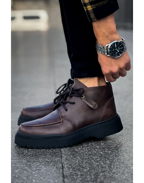 CH213 - CST Bryggen Erkek Bot KAHVE