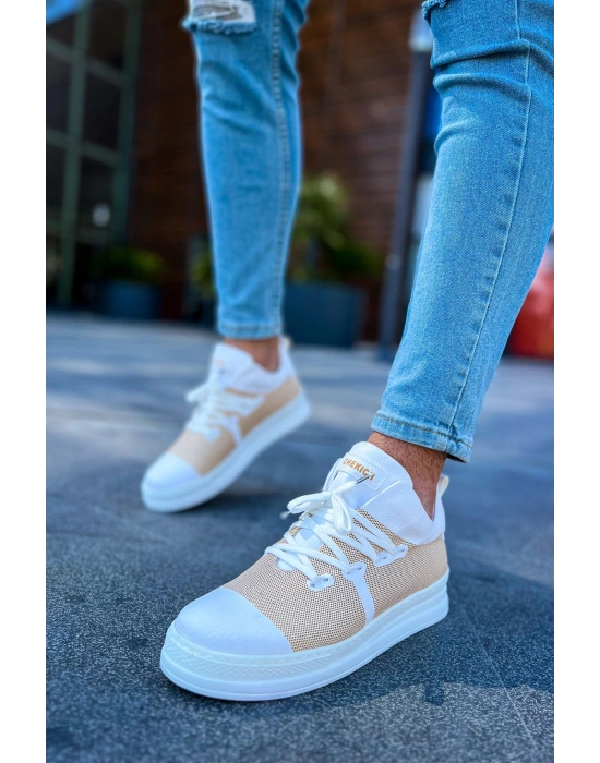 CH219 - CBT Laser Erkek Ayakkabı BEYAZ
