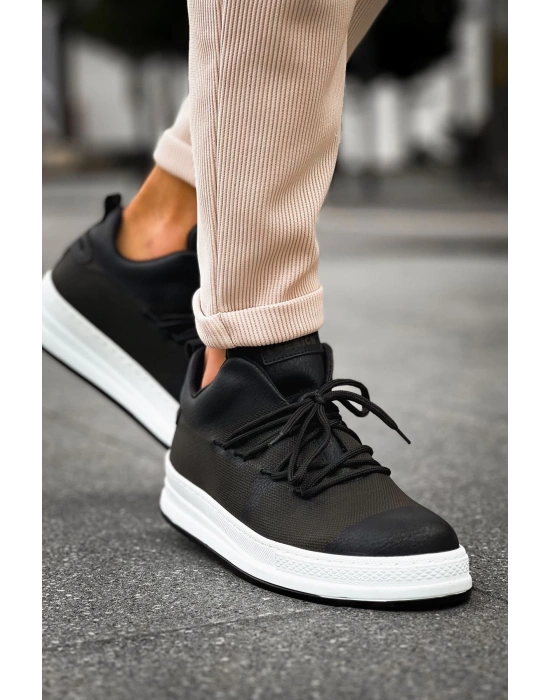 Ch219 Cbt Laser Erkek Ayakkabı Siyah Erkek Günlük Ayakkabı