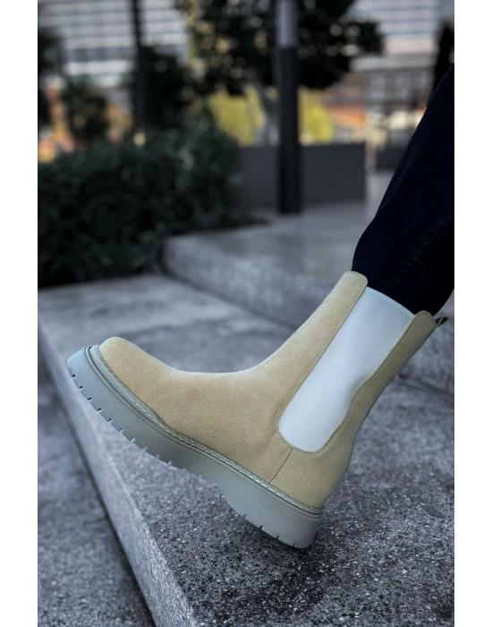 CH223 - SRT Alaska Süet Erkek Bot KUM