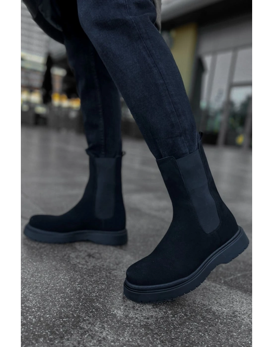 CH223 - SRT Alaska Süet Erkek Bot SIYAH