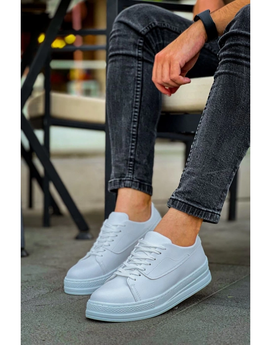 Ch2401 Cbt Erkek Ayakkabı Beyaz Erkek Sneaker Ayakkabı