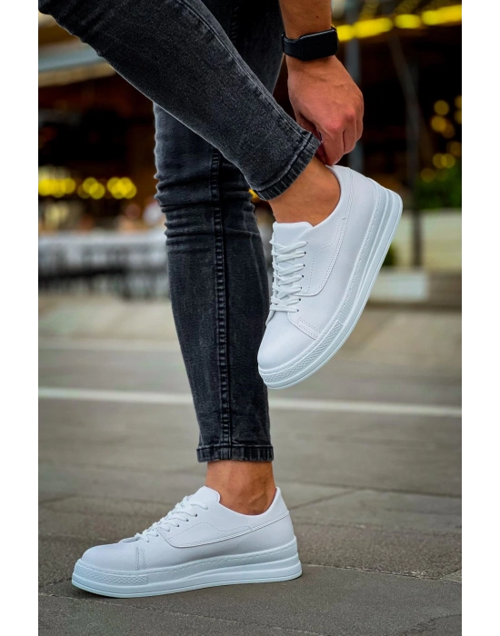 Ch2401 Cbt Erkek Ayakkabı Beyaz Erkek Sneaker Ayakkabı