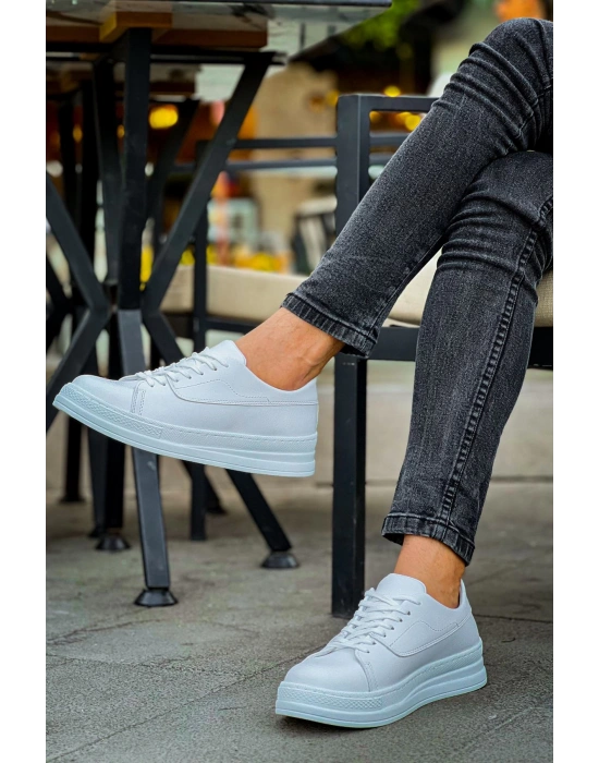 Ch2401 Cbt Erkek Ayakkabı Beyaz Erkek Sneaker Ayakkabı