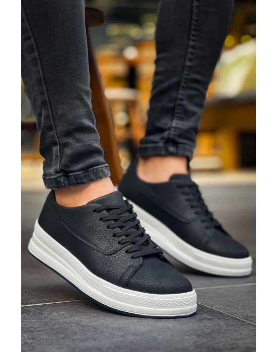 Ch2401 Cbt Erkek Ayakkabı Siyah Erkek Sneaker Ayakkabı