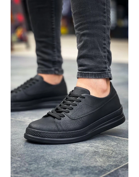 Ch2401 Cst Erkek Ayakkabı Siyah Erkek Sneaker Ayakkabı
