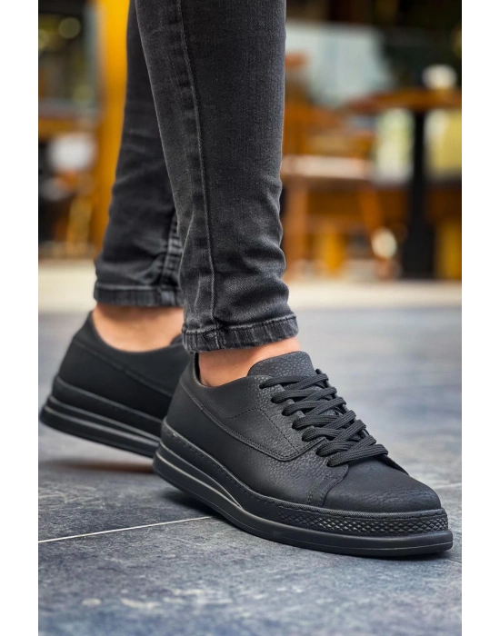 Ch2401 Cst Erkek Ayakkabı Siyah Erkek Sneaker Ayakkabı