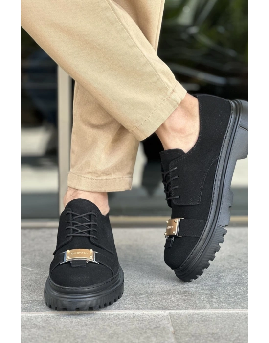 Ch2402 Sst Erkek Ayakkabı Siyah Erkek Sneaker Ayakkabı