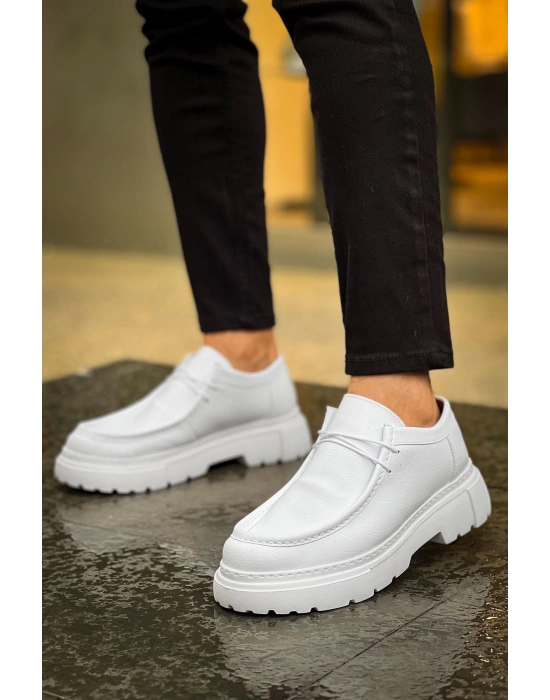 Ch2404 Cbt Castle Erkek Ayakkabı Beyaz Erkek Günlük Ayakkabı