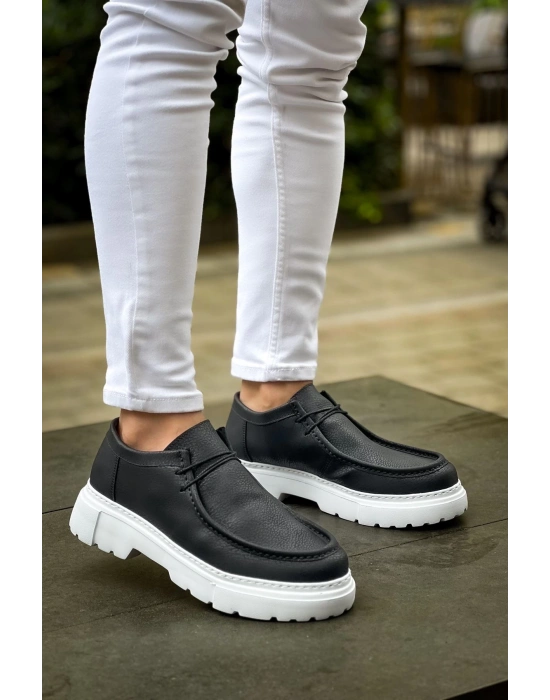 Ch2404 Cbt Castle Erkek Ayakkabı Siyah Erkek Günlük Ayakkabı