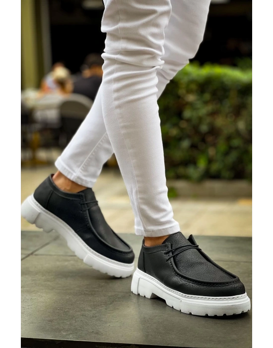 Ch2404 Cbt Castle Erkek Ayakkabı Siyah Erkek Günlük Ayakkabı