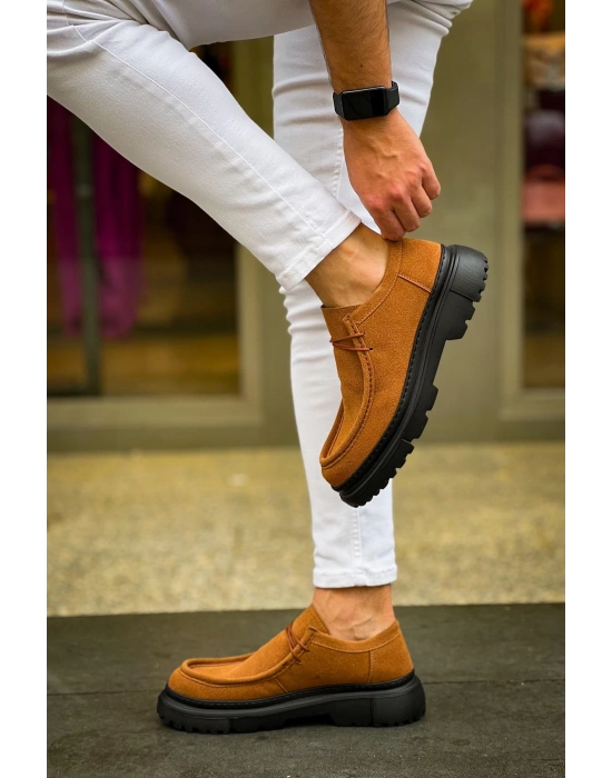 Ch2404 Sst Castle Erkek Ayakkabı Taba Erkek Günlük Ayakkabı