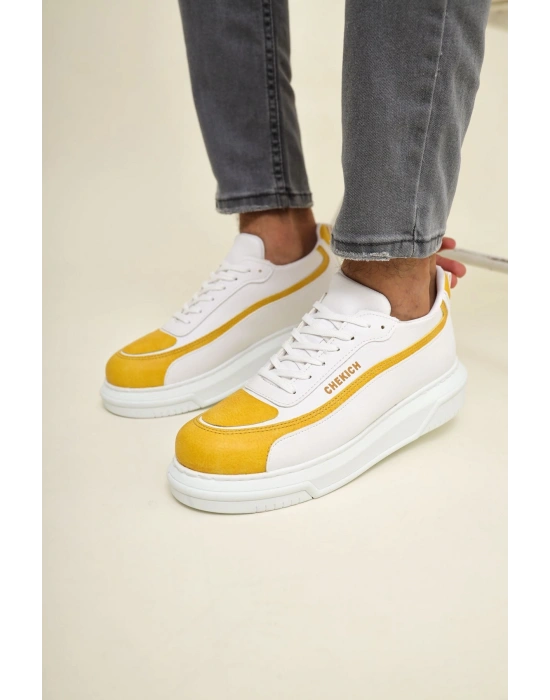 CH241 - CBT Signature Line Up Erkek Ayakkabı SARI/BEYAZ