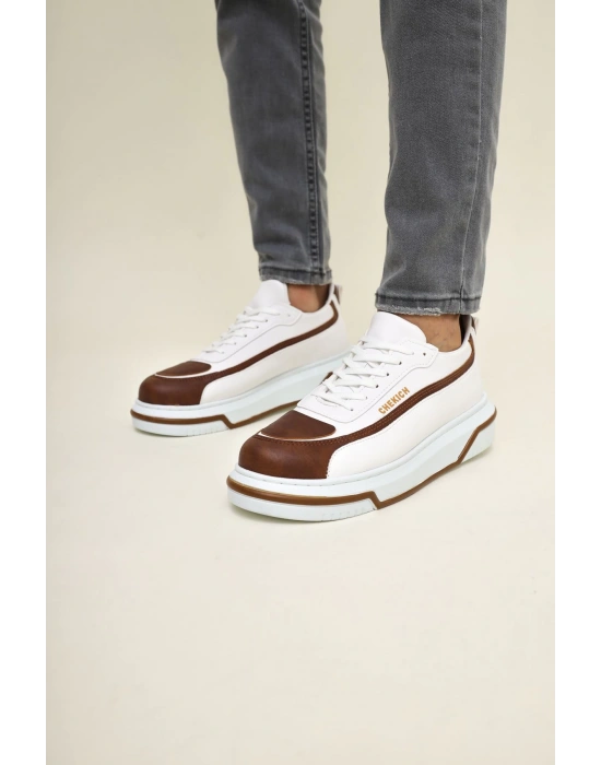Ch241 Cbt Signature Line Up Erkek Ayakkabı Taba/beyaz Erkek Günlük Ayakkabı