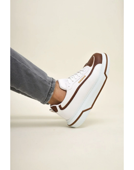 CH241 - CBT Signature Line Up Erkek Ayakkabı TABA/BEYAZ