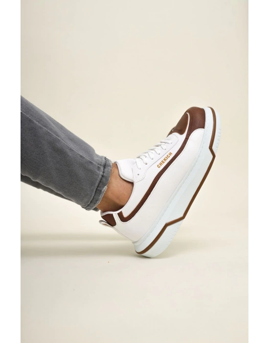 Ch241 Cbt Signature Line Up Erkek Ayakkabı Taba/beyaz Erkek Günlük Ayakkabı