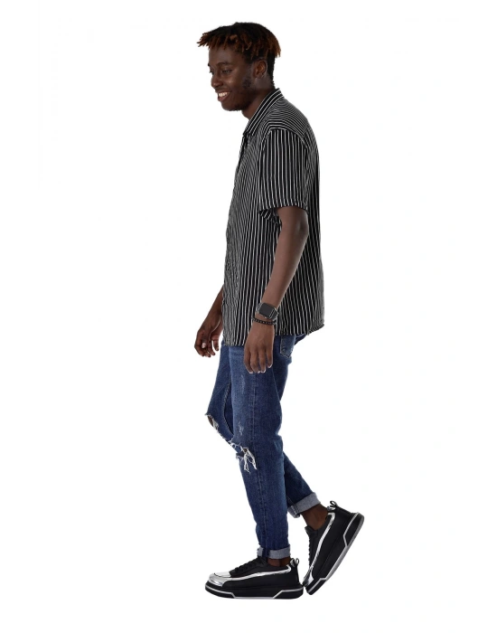 Ch241 Cst Signature Line Up Erkek Ayakkabı Siyah/gumus Erkek Günlük Ayakkabı