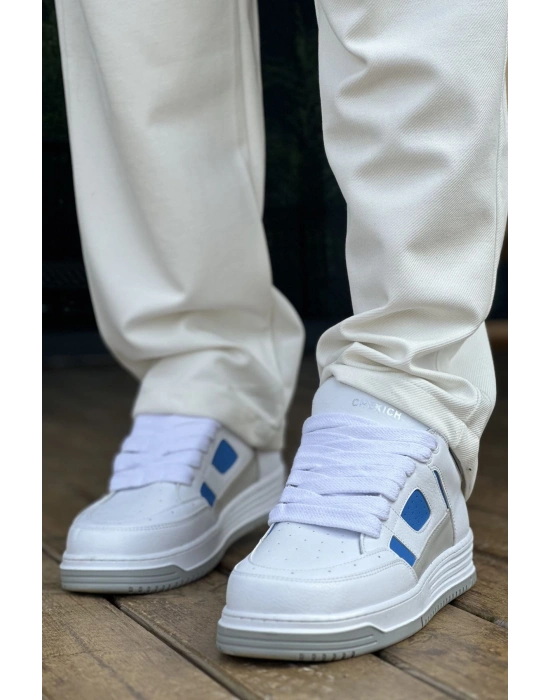 CH2410 - CBT Avax  Erkek Spor Ayakkabı BEYAZ/MAVI