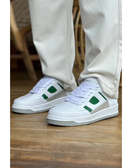 Ch2410 Cbt Avax Erkek Beyaz/yesil Erkek Spor Ayakkabı