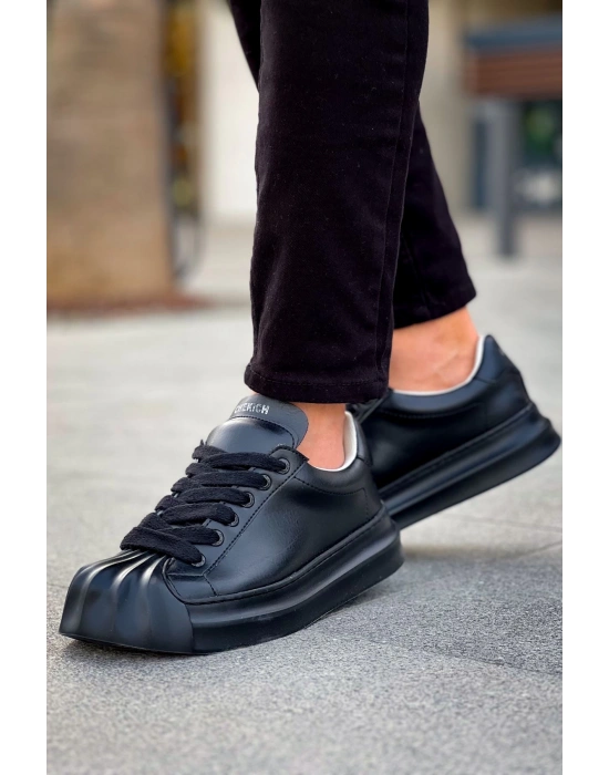 Ch2411 Fst Artenay Erkek Ayakkabı Siyah Erkek Günlük Ayakkabı