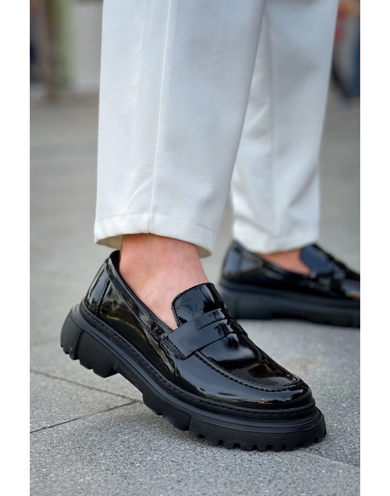 Ch2417 Rst Erkek Ayakkabı Siyah Erkek Günlük Ayakkabı