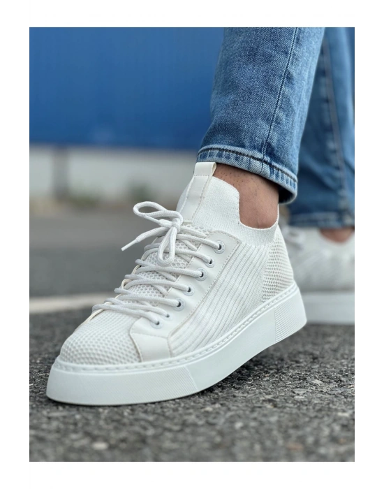 Ch2423 Tbt Erkek Ayakkabı Beyaz Erkek Günlük Ayakkabı