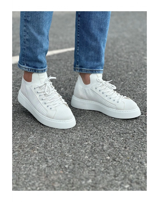 Ch2423 Tbt Erkek Ayakkabı Beyaz Erkek Günlük Ayakkabı