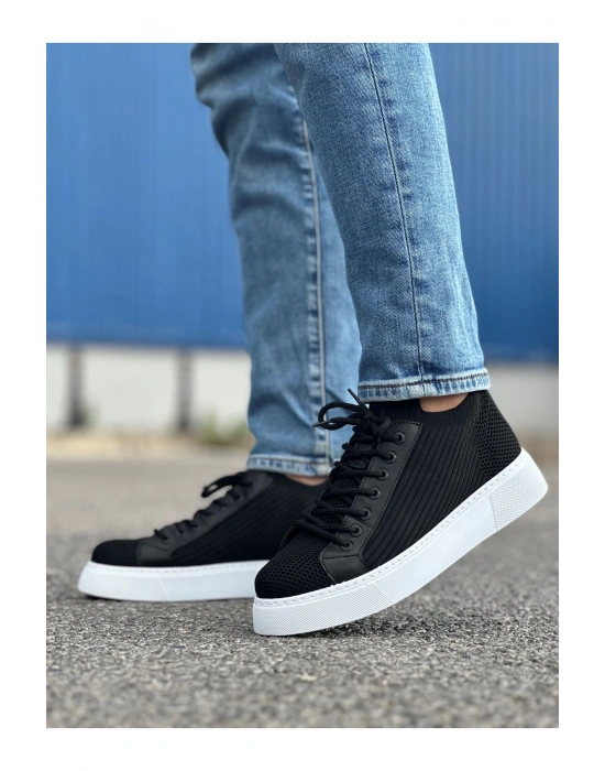 Ch2423 Tbt Erkek Ayakkabı Siyah Erkek Günlük Ayakkabı