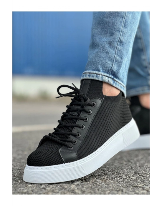 Ch2423 Tbt Erkek Ayakkabı Siyah Erkek Günlük Ayakkabı