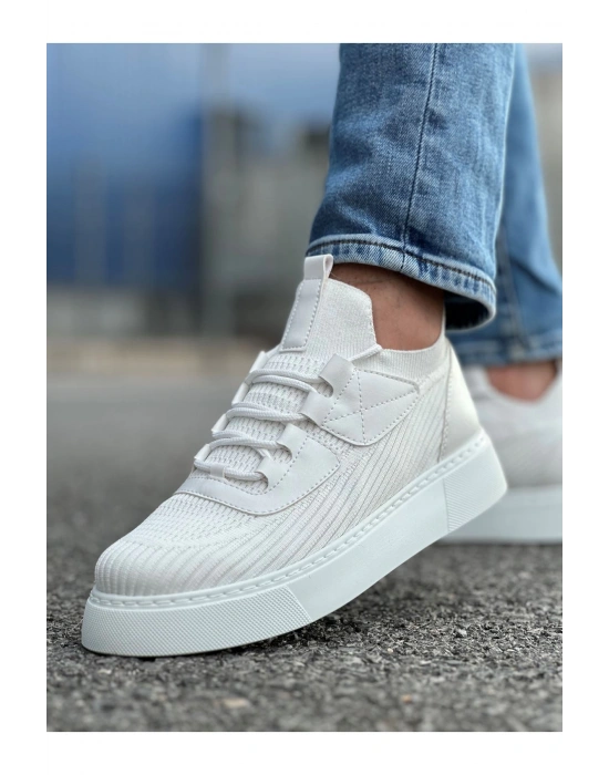 Ch2425 Tbt Erkek Ayakkabı Beyaz Erkek Günlük Ayakkabı