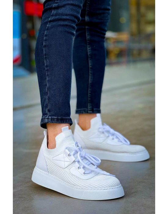 Ch2425 Tbt Erkek Ayakkabı Beyaz Erkek Günlük Ayakkabı