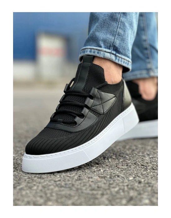 Ch2425 Tbt Erkek Ayakkabı Siyah Erkek Günlük Ayakkabı