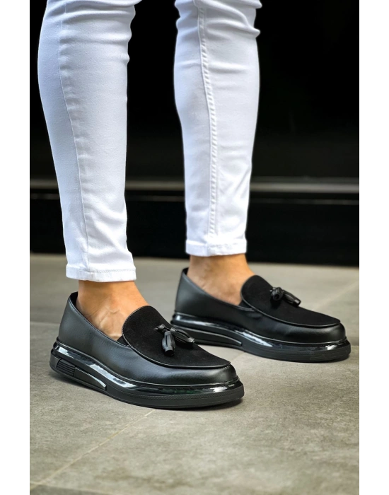 Ch2427 Fst Erkek Ayakkabı Siyah Erkek Klasik Ayakkabı