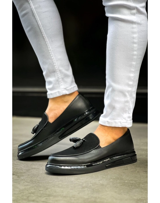 Ch2427 Fst Erkek Ayakkabı Siyah Erkek Klasik Ayakkabı