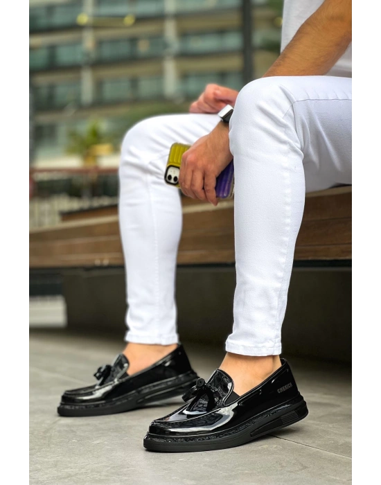 Ch2427 Rst Erkek Ayakkabı Siyah Erkek Klasik Ayakkabı