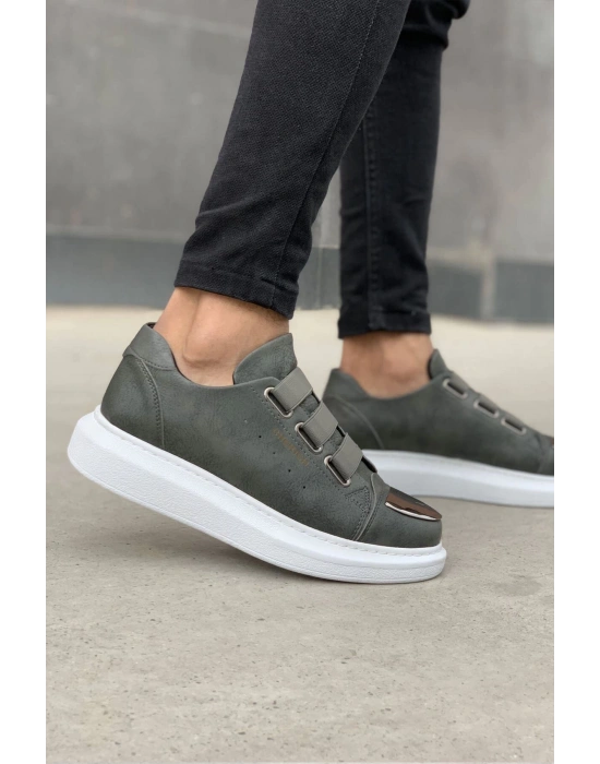 Ch251 Cbt Mirror Erkek Ayakkabı Antrasit Erkek Günlük Ayakkabı