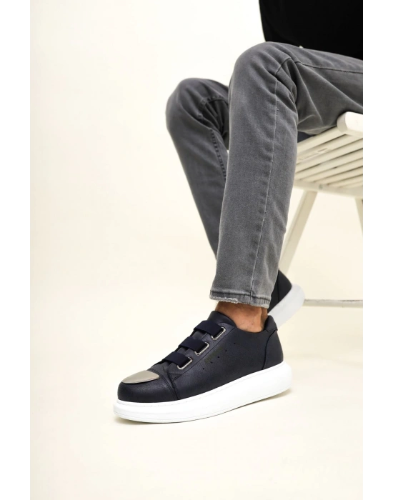 Ch251 Cbt Mirror Erkek Ayakkabı Lacivert Erkek Günlük Ayakkabı