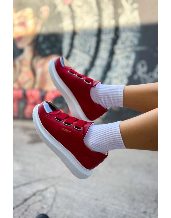 Ch251 Cbt Mirror Kadın Ayakkabı Kirmizi Kadın Spor Ayakkabı