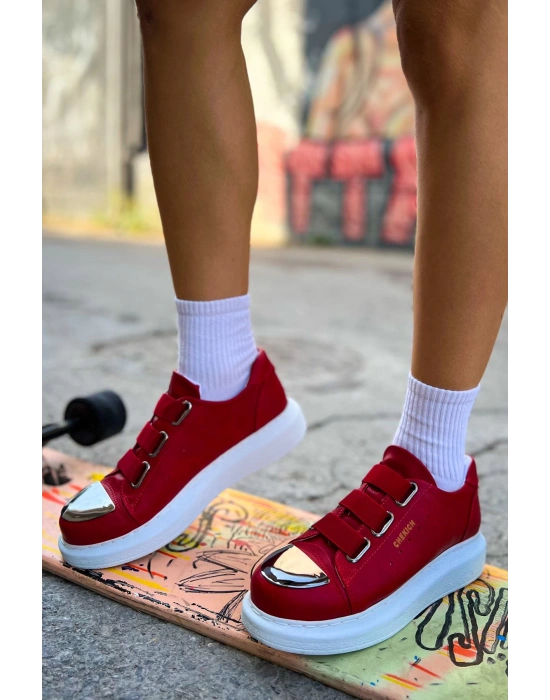 Ch251 Cbt Mirror Kadın Ayakkabı Kirmizi Kadın Spor Ayakkabı