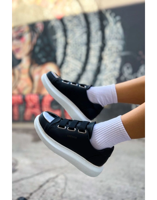 Ch251 Cbt Mirror Kadın Ayakkabı Siyah Kadın Spor Ayakkabı