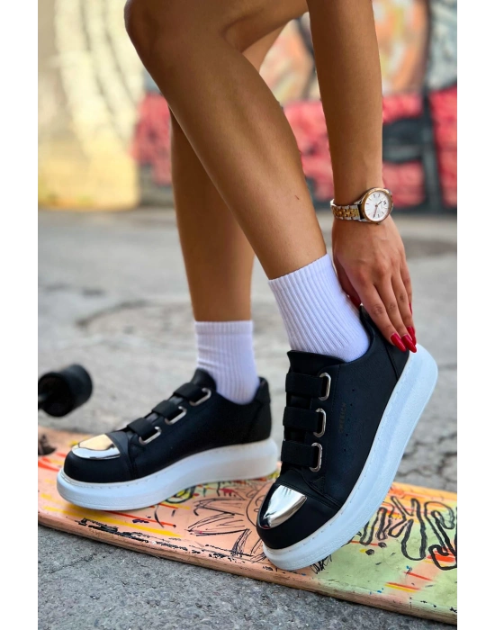 Ch251 Cbt Mirror Kadın Ayakkabı Siyah Kadın Spor Ayakkabı