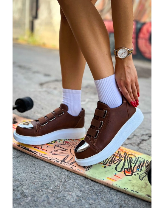 Ch251 Cbt Mirror Kadın Ayakkabı Taba Kadın Spor Ayakkabı