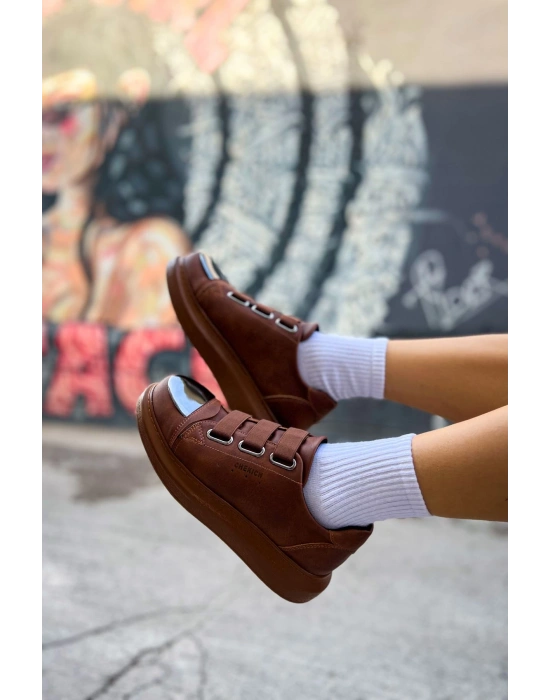 Ch251 Crt Mirror Kadın Ayakkabı Taba Kadın Spor Ayakkabı