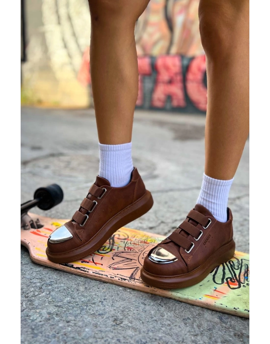 Ch251 Crt Mirror Kadın Ayakkabı Taba Kadın Spor Ayakkabı