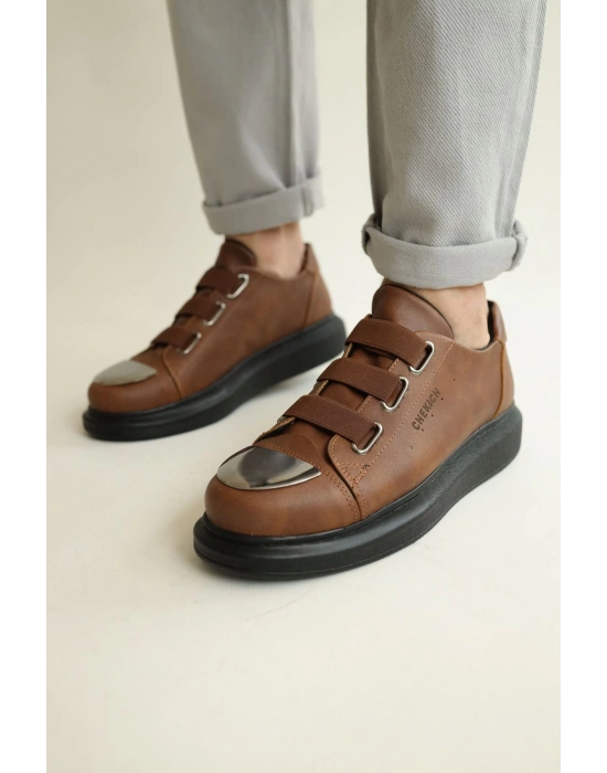 Ch251 Cst Mirror Erkek Ayakkabı Taba Erkek Günlük Ayakkabı