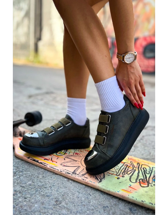 Ch251 Cst Mirror Kadın Ayakkabı Haki Kadın Spor Ayakkabı