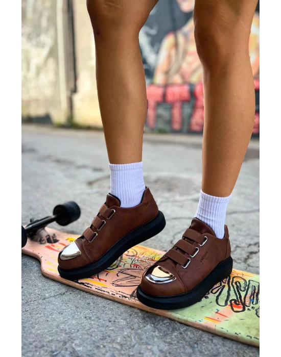 Ch251 Cst Mirror Kadın Ayakkabı Taba Kadın Spor Ayakkabı