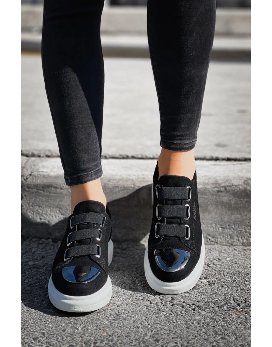 Ch251 Sbt Mirror Suede Erkek Ayakkabı Siyah Erkek Günlük Ayakkabı