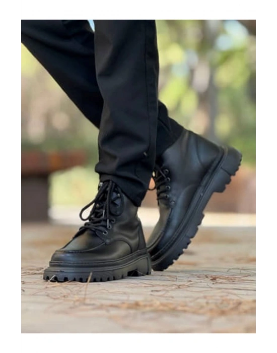 CH2529 - Fantasya ST Erkek Bot SIYAH