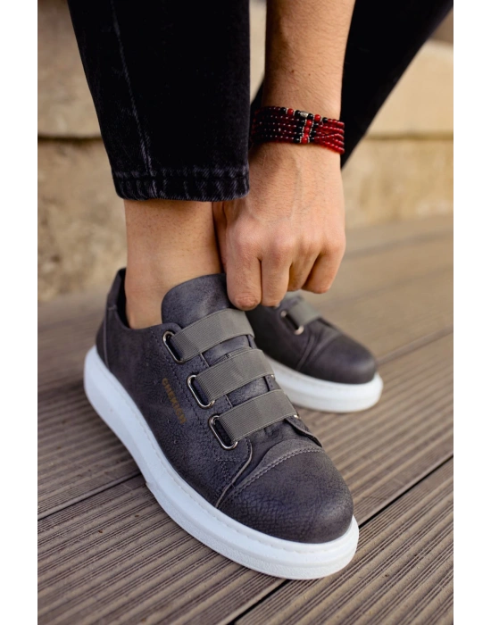 Ch253 Cbt Mirror Non Erkek Ayakkabı Antrasit Erkek Günlük Ayakkabı